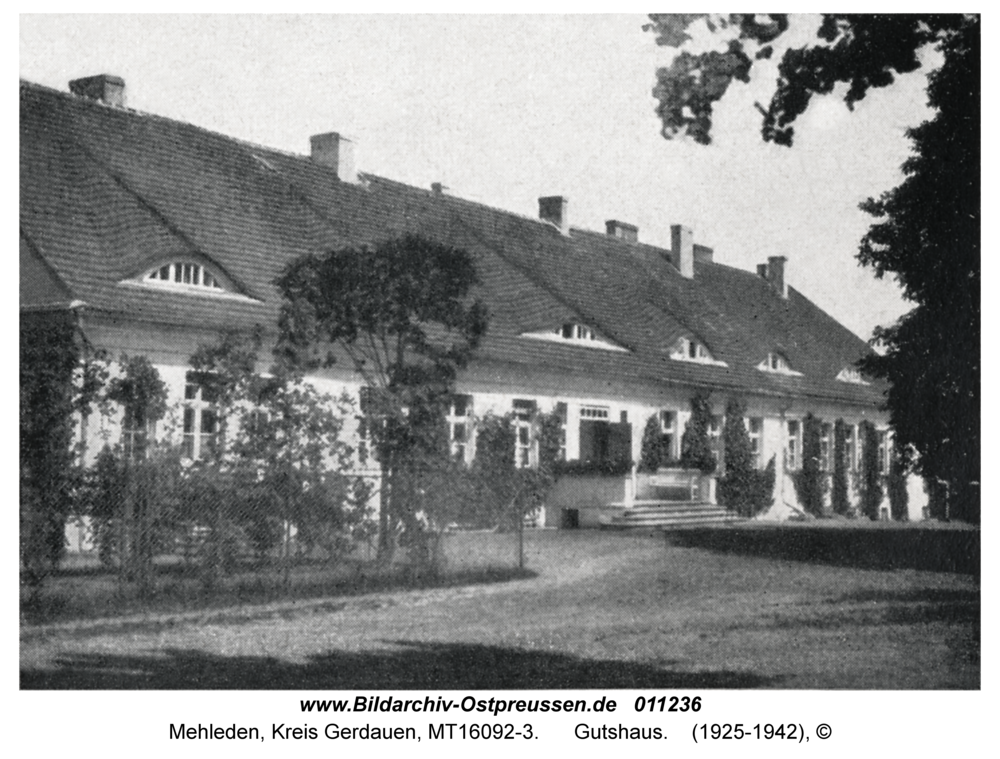 Mehleden, Gutshaus