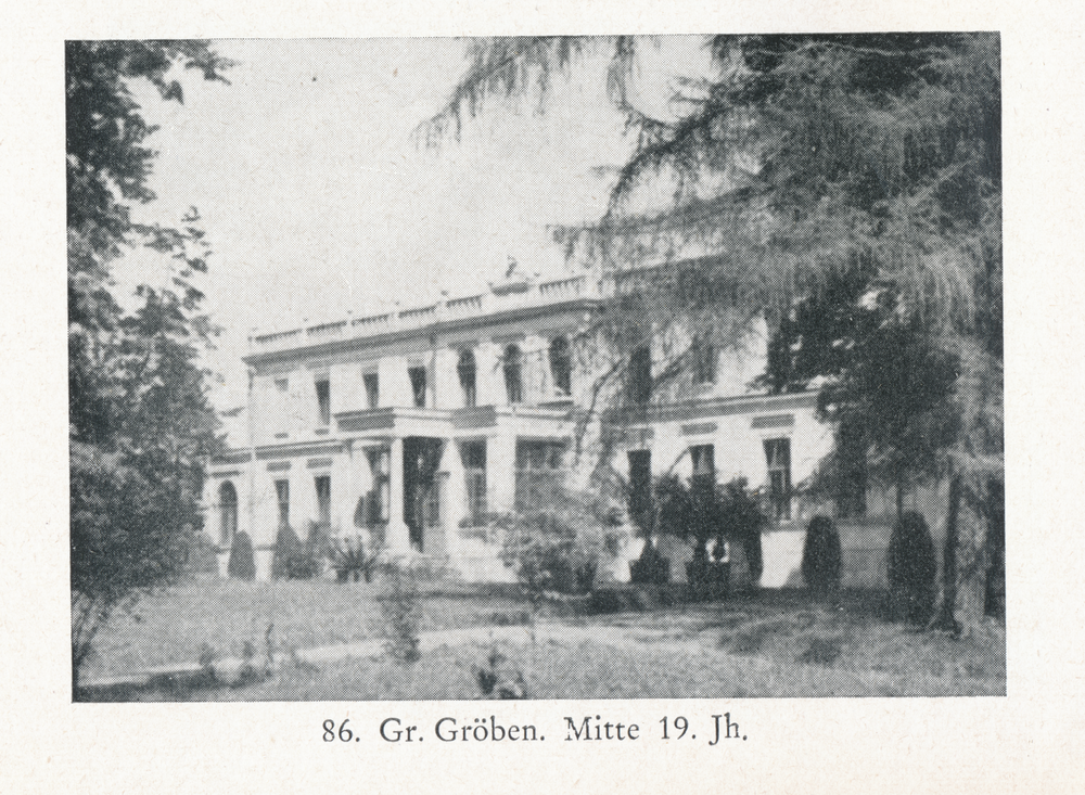 Gröben, Gutshaus