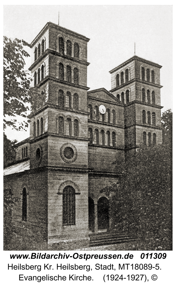 Heilsberg, Evangelische Kirche