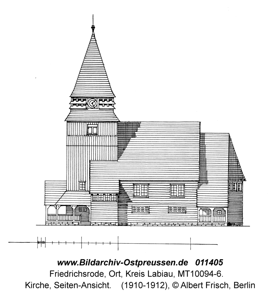 Friedrichsrode, Kirche, Seiten-Ansicht