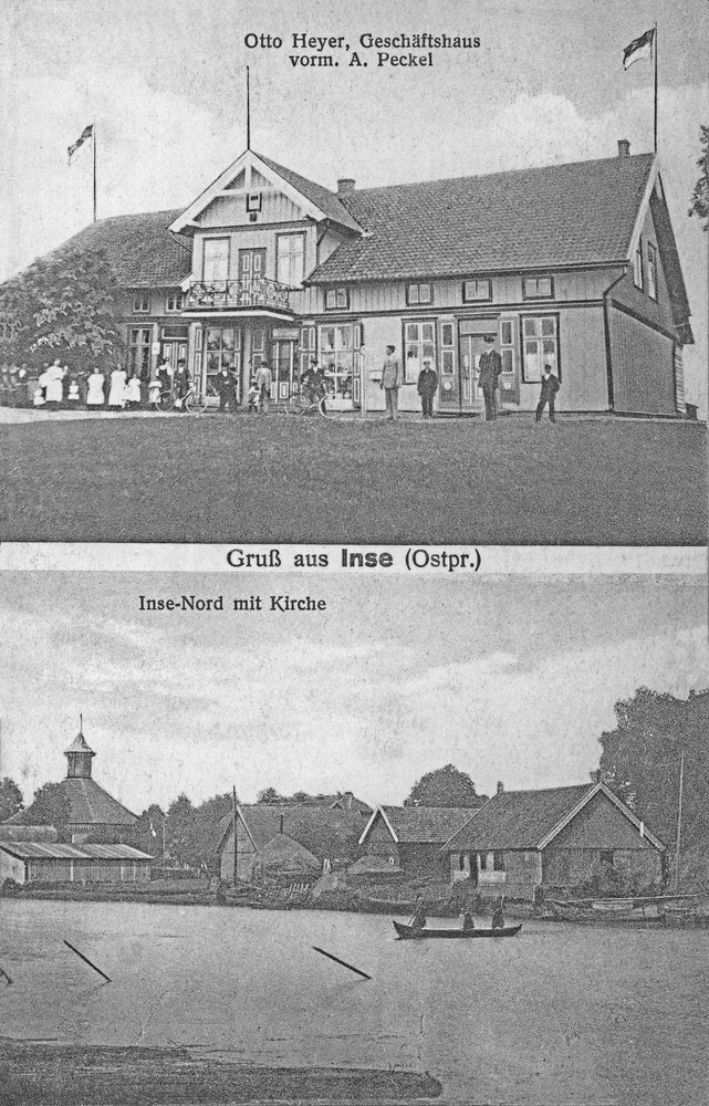 Inse, Geschäftshaus Otto Heyer, vorm. A. Peckel