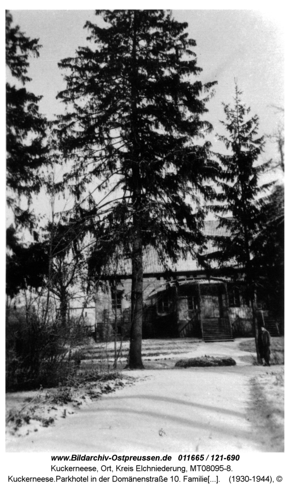 Kuckerneese.Parkhotel in der Domänenstraße 10. Familie Dannhauer. Vorher Wiesenberg