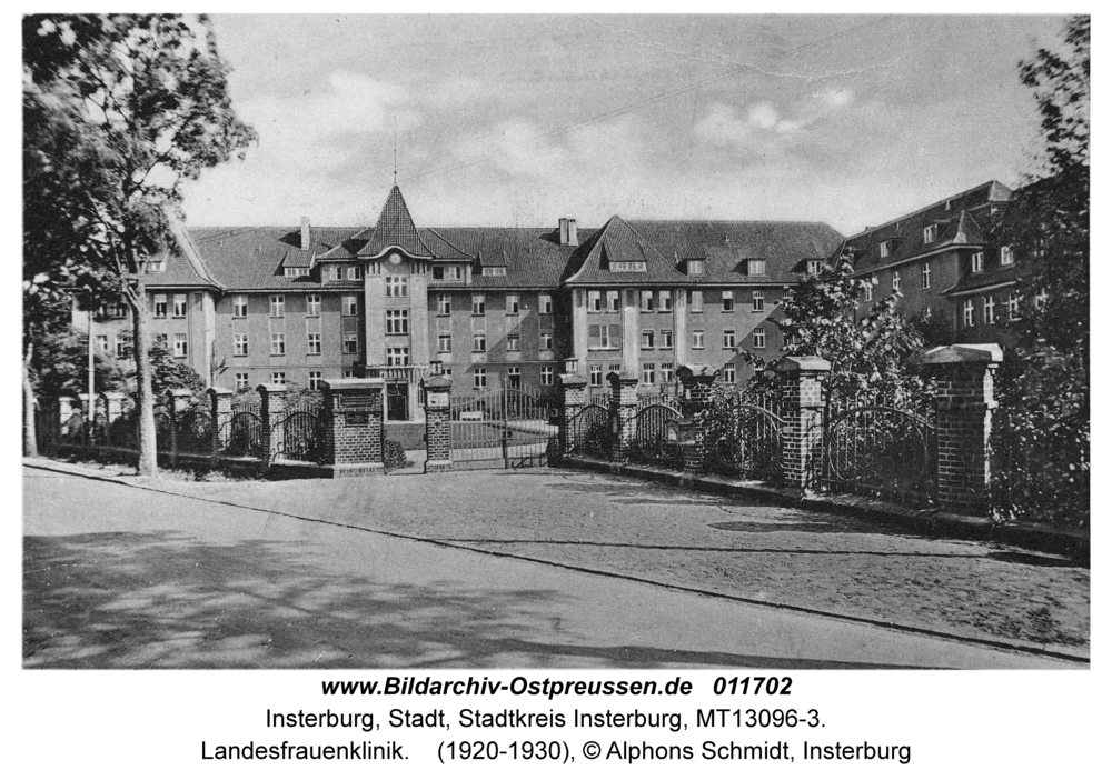 Insterburg, Landesfrauenklinik