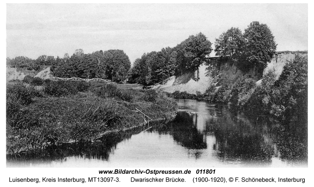 Luisenberg Kr. Insterburg, Dwarischker Brücke
