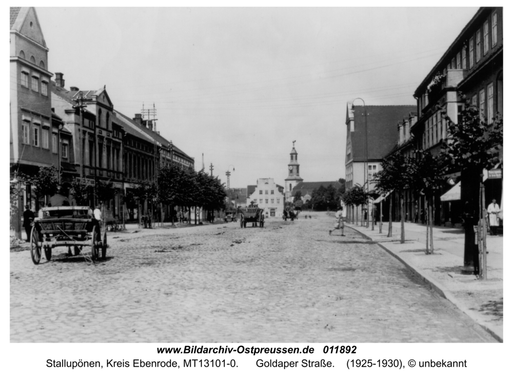 Stallupönen, Goldaper Straße