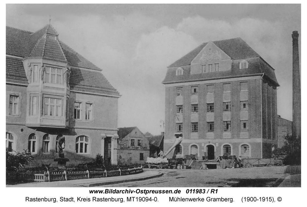 Rastenburg, Rastenburger Mühlenwerke