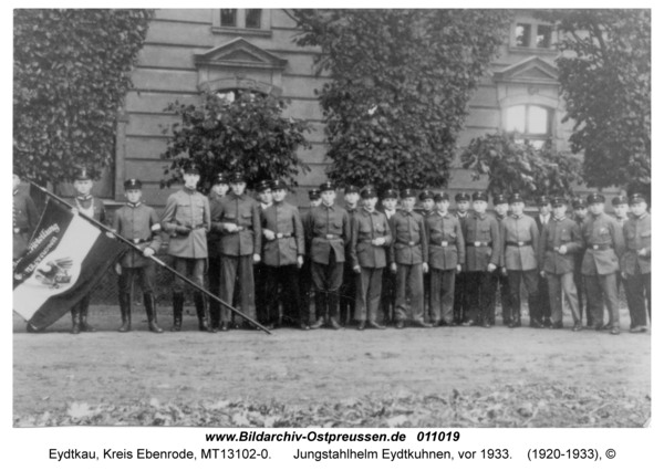 Eydtkau, Jungstahlhelm Eydtkuhnen, vor 1933