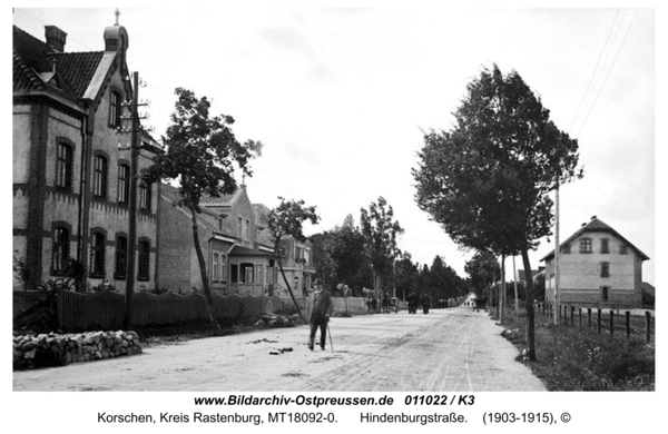 Korschen, Hindenburgstraße