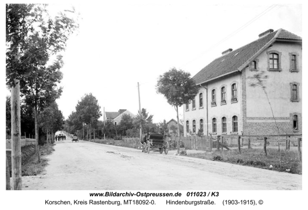 Korschen, Hindenburgstraße