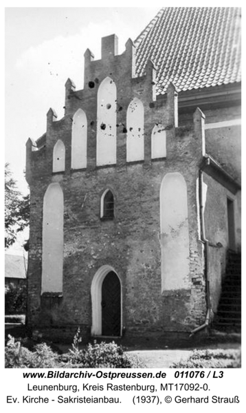 Leunenburg, Ev. Kirche - Sakristeianbau