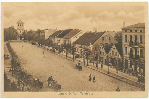 Lötzen, Marktplatz