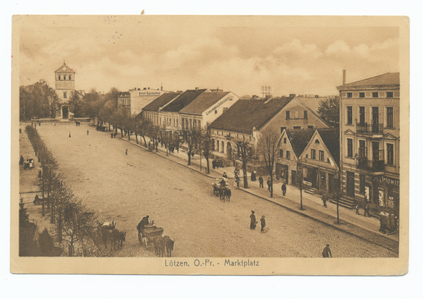 Lötzen, Marktplatz