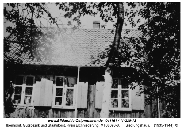 Ibenhorst, Siedlungshaus