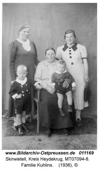 Skirwietell, Familie Kuhlins