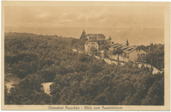 Rauschen, Blick vom Aussichtsturm