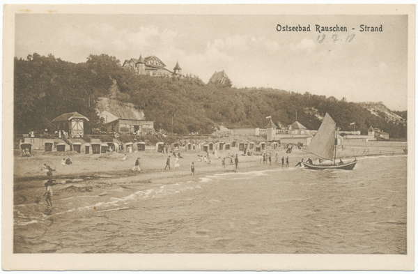 Rauschen, Am Badestrand