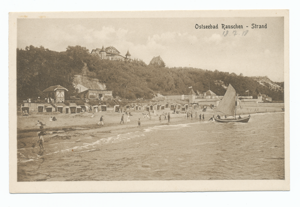 Rauschen, Am Badestrand