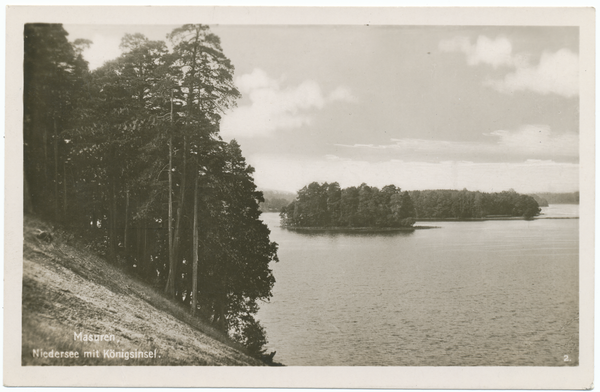 Niedersee, Uferlandschaft mit Königsinsel