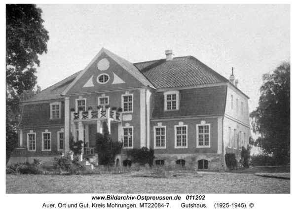 Auer Kr. Mohrungen, Gutshaus