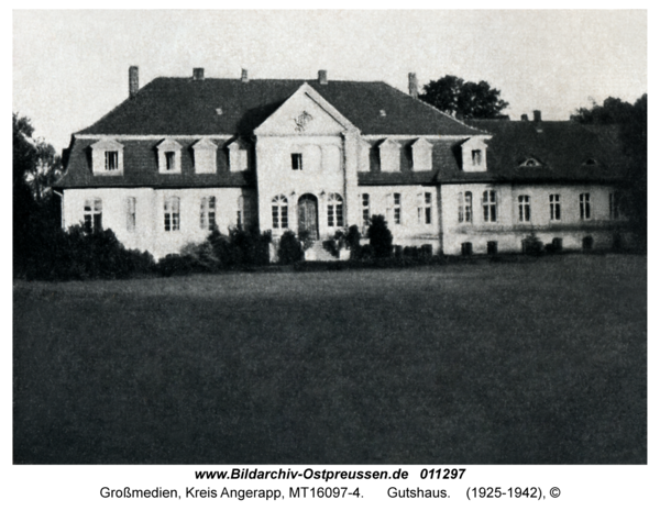 Groß Medien, Gutshaus