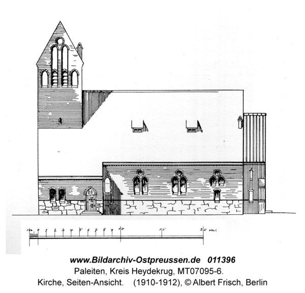 Paleiten, Kirche, Seiten-Ansicht