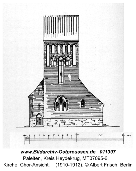 Paleiten, Kirche, Chor-Ansicht