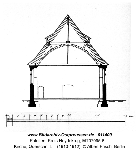 Paleiten, Kirche, Querschnitt