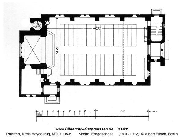 Paleiten, Kirche, Erdgeschoss