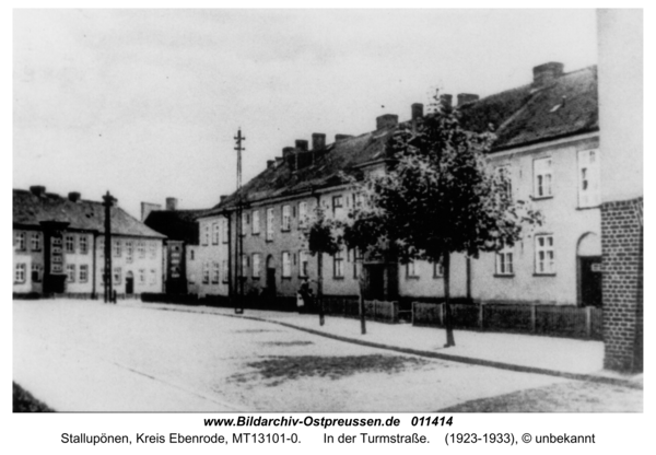 Stallupönen, In der Turmstraße