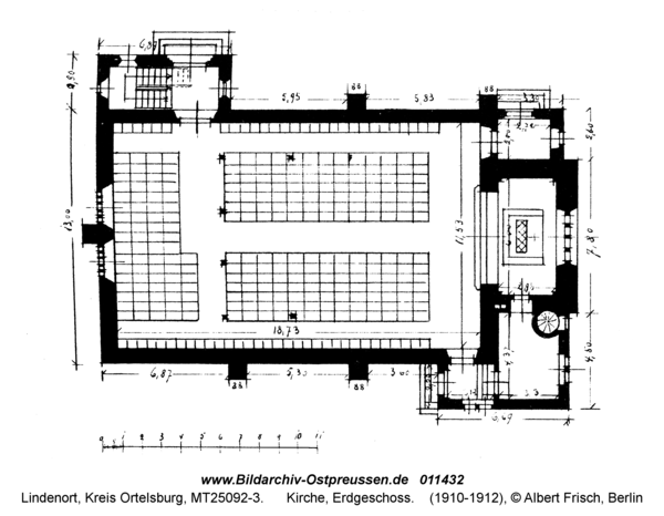 Lindenort, Kirche, Erdgeschoss