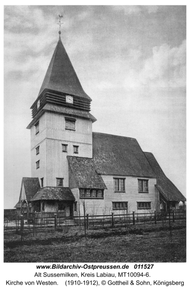 Friedrichsrode, Kirche von Westen
