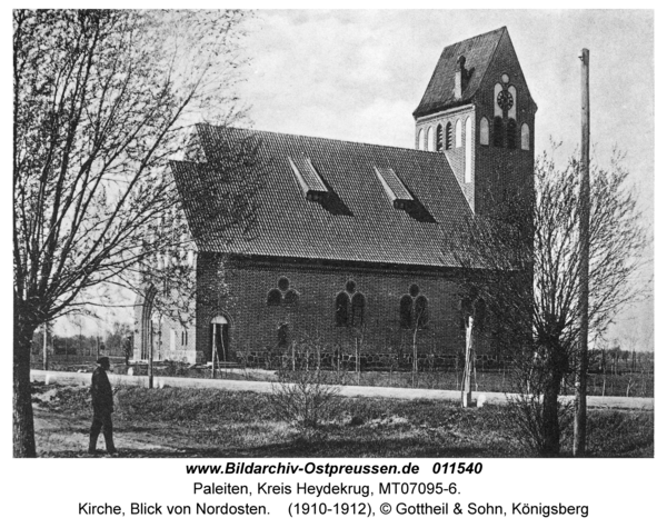 Paleiten, Kirche, Blick von Nordosten