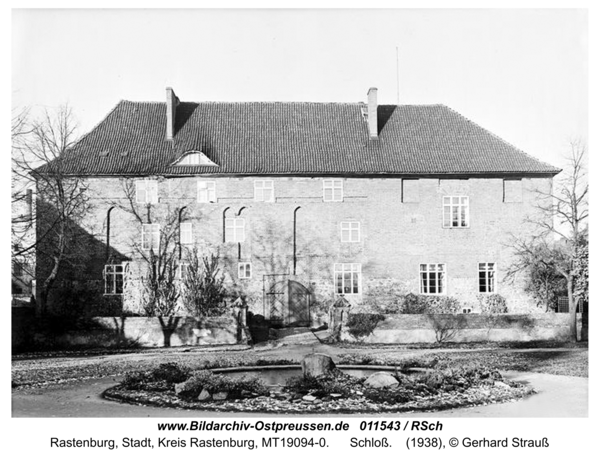 Rastenburg, Schloß