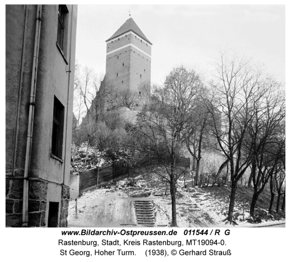 Rastenburg, St Georg, Hoher Turm