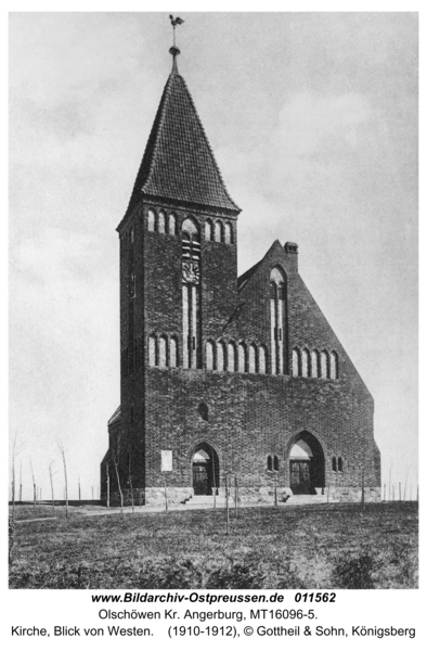 Kanitz, Kirche, Blick von Westen