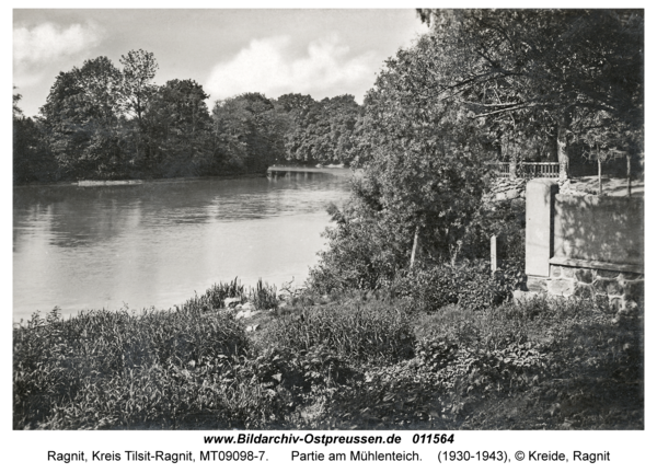 Ragnit, Partie am Mühlenteich