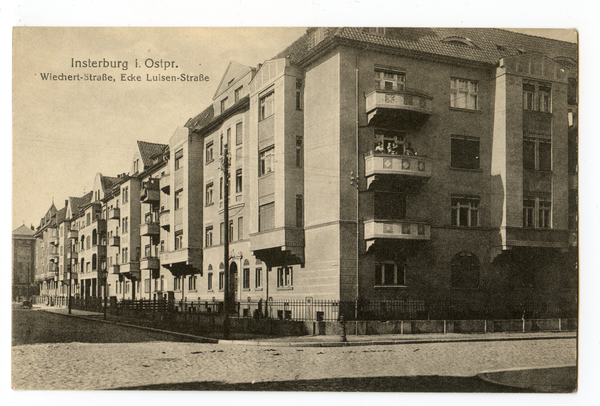 Insterburg, Wiechert- Ecke Luisenstraße