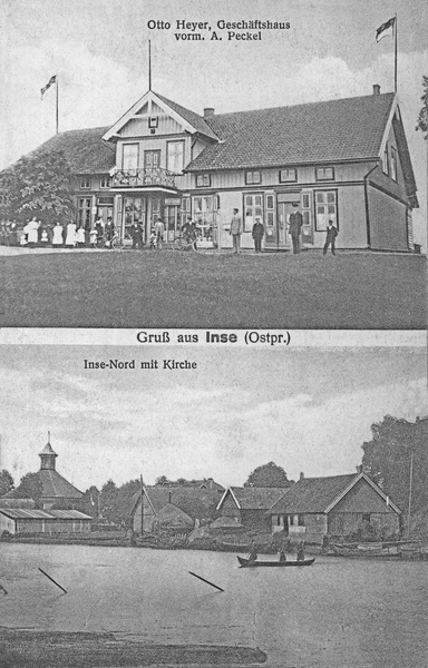 Inse, Geschäftshaus Otto Heyer, vorm. A. Peckel