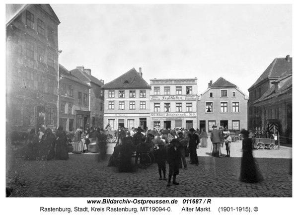 Rastenburg, Alter Markt