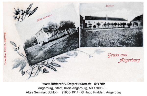 Angerburg, Altes Seminar, Schloß