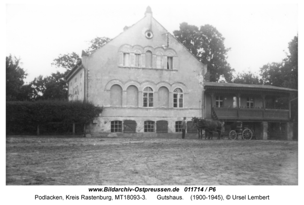 Podlacken, Gutshaus