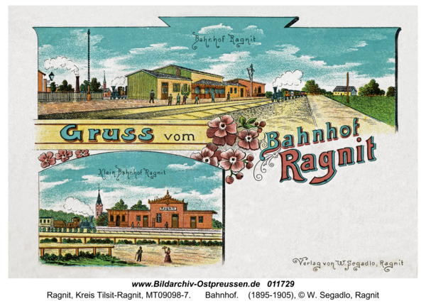 Ragnit, Bahnhof