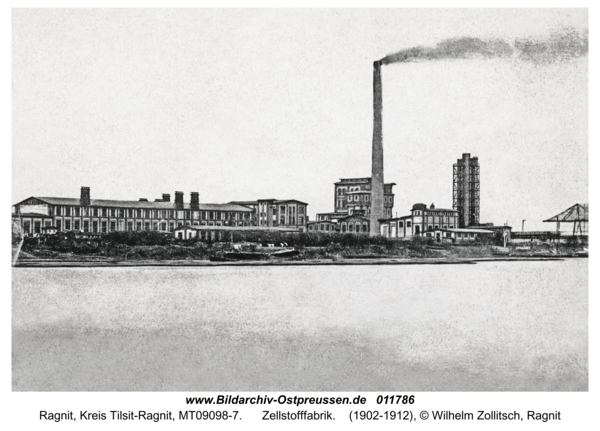 Ragnit, Zellstofffabrik