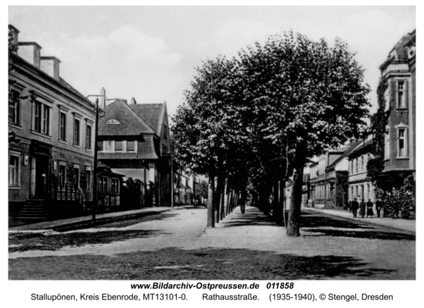 Stallupönen, Rathausstraße