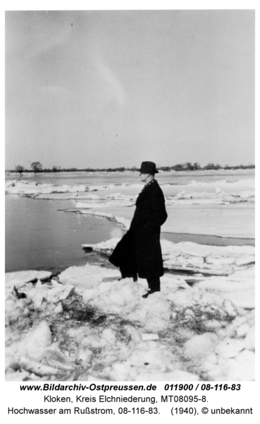 Kloken, Hochwasser am Rußstrom, 08-116-83