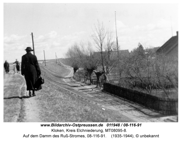 Kloken, Auf dem Damm des Ruß-Stromes, 08-116-91