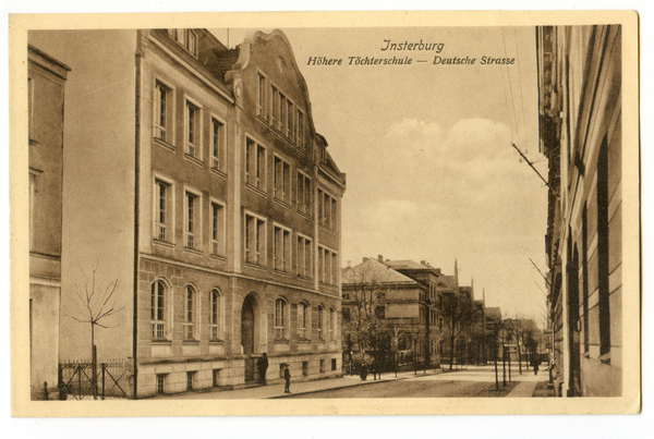 Insterburg, Deutsche Straße, Höhere Töchterschule