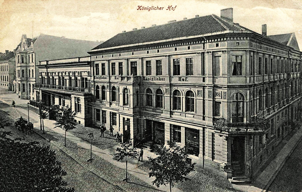 Insterburg, Bahnhofstraße, Hotel "Königlicher Hof"