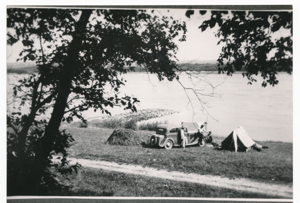 Gallingen Kr. Bartenstein, Hindenburg mit Botho- Wendt Graf zu Eulenburg-Gallingen