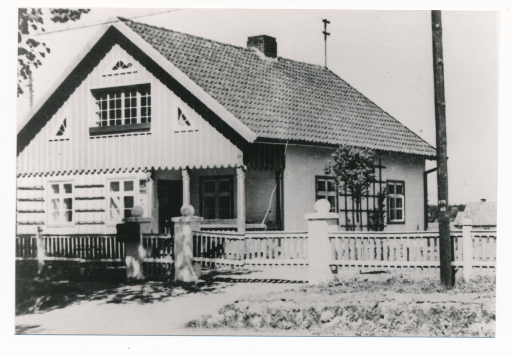 Gallingen Kr. Bartenstein, Haus Walter Budnick, Poststelle